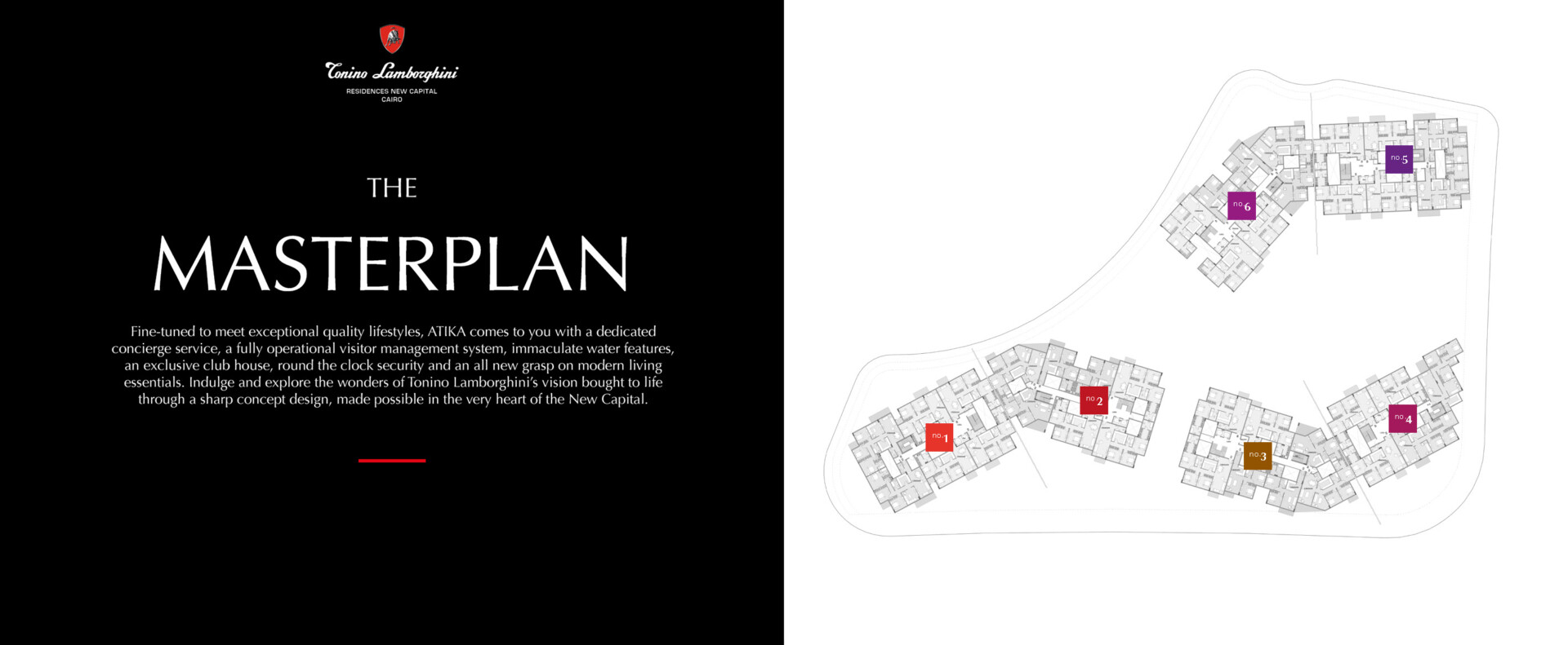 تونينو لامبروجيني ريزيدنس Master Plan