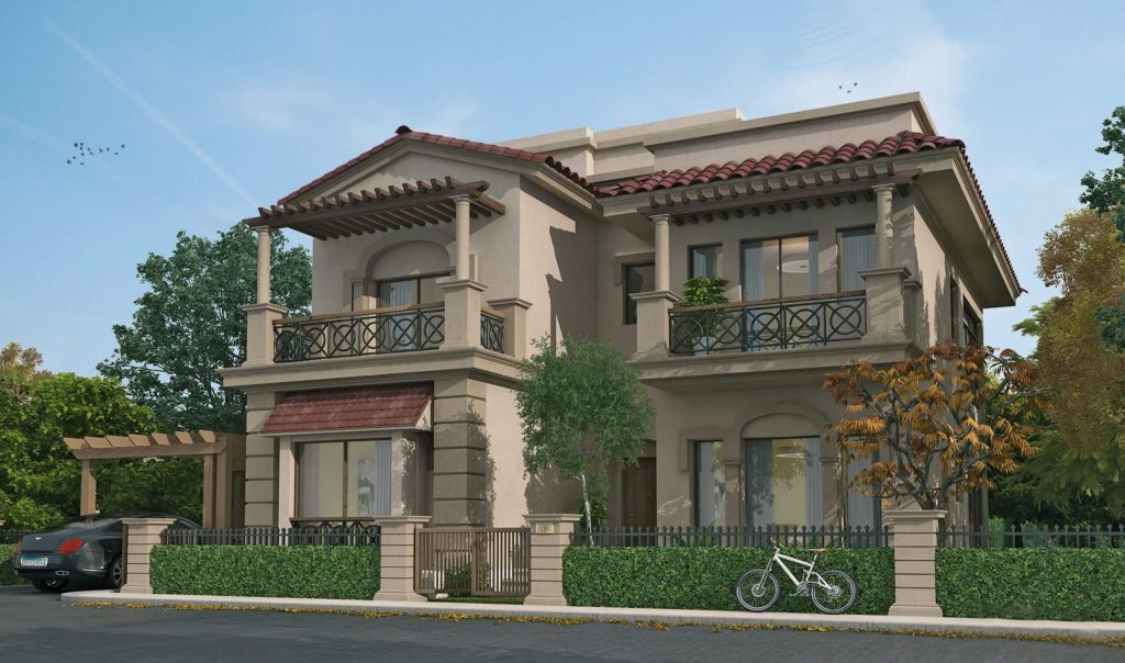 Villa areas in madinaty