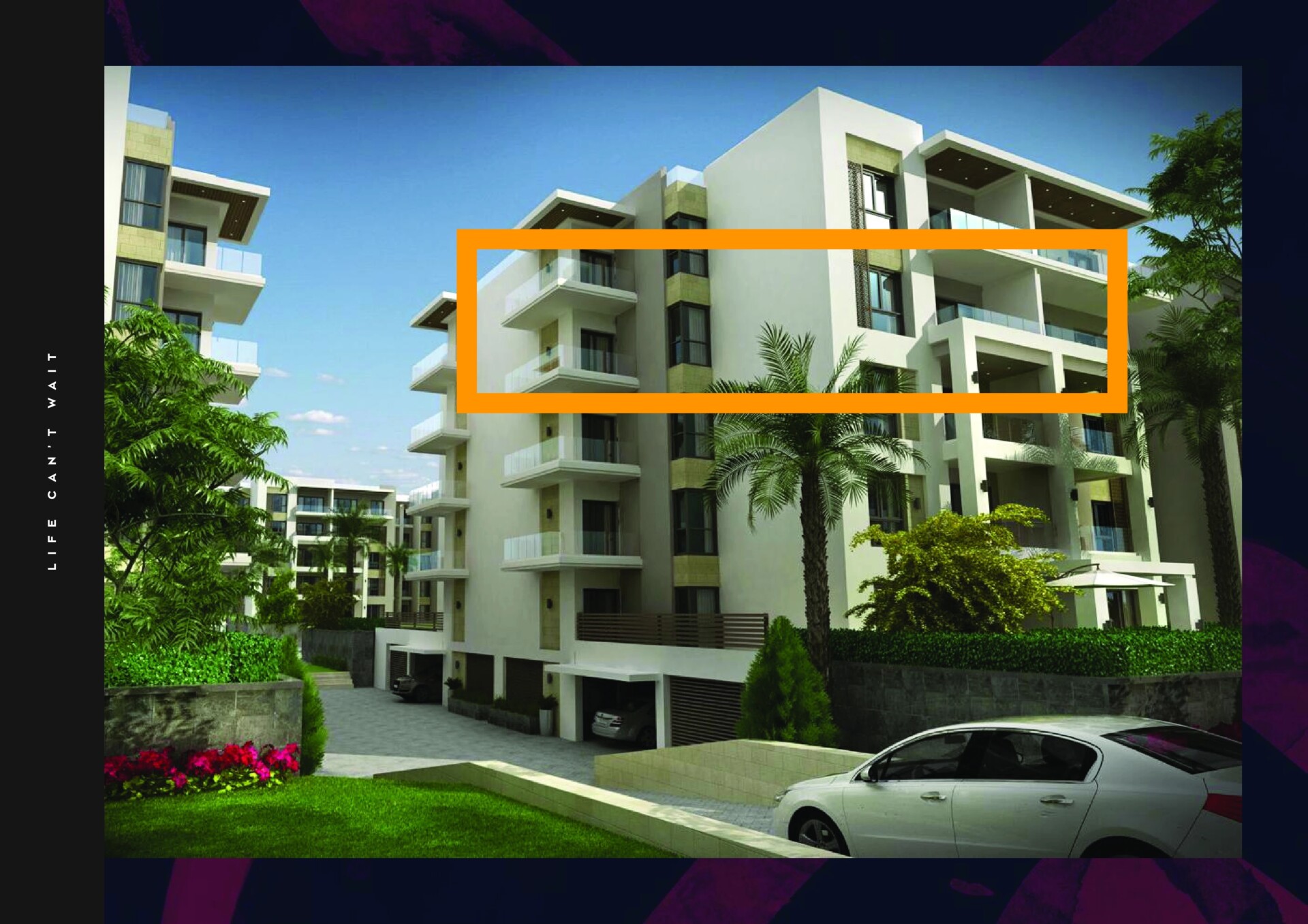 3-bedroom flat in The Address West