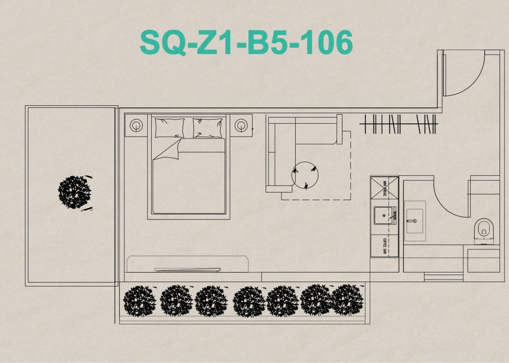 Studio SEQUOIA North Coast. desine SQ-Z1-B5-106